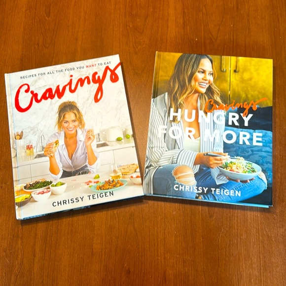 Chrissy Tiegen Cravings Cook Book Set - Picture 1 of 2